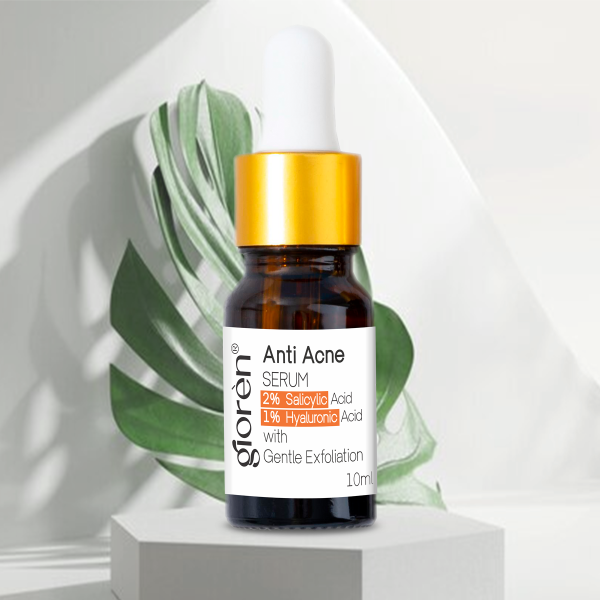 Anti-Acne Serum - 2% Salicylic Acid + 1% Hyaluronic Acid (10ml) - Image 3